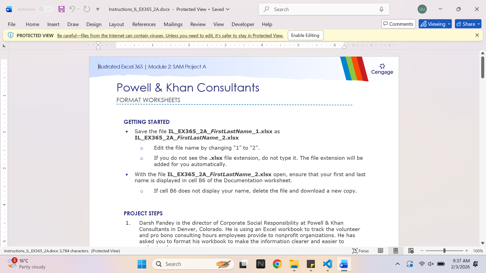 Laptop and spreadsheet workspace
