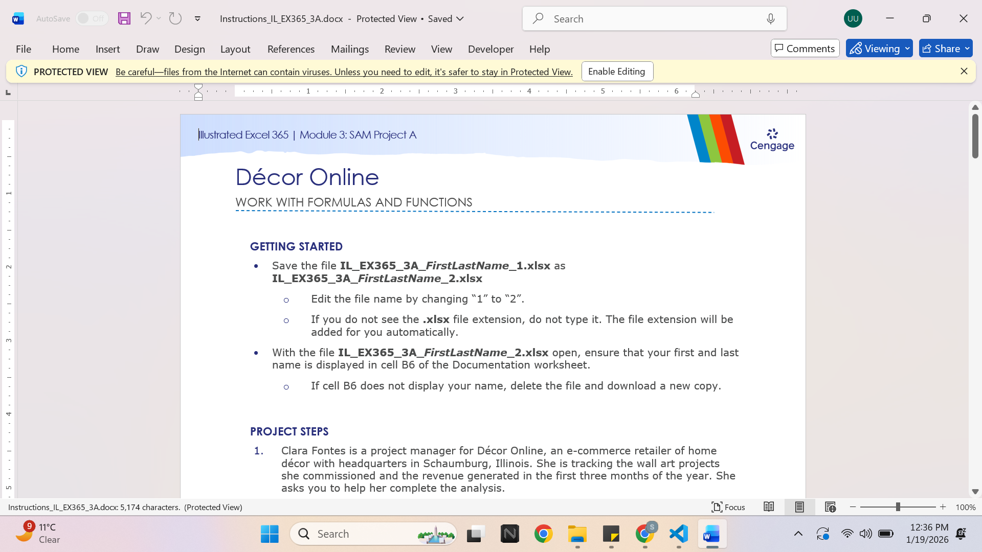Laptop and spreadsheet workspace