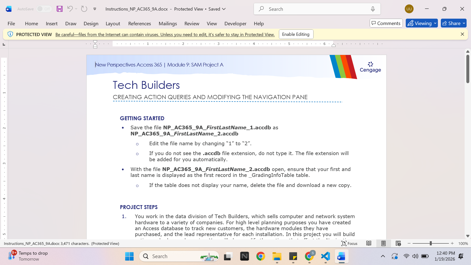 Laptop and spreadsheet workspace