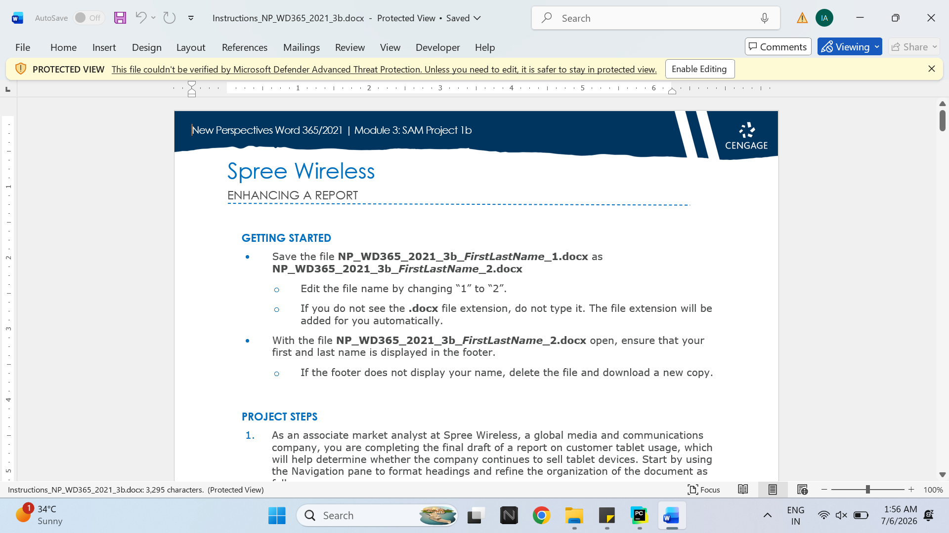Laptop and spreadsheet workspace